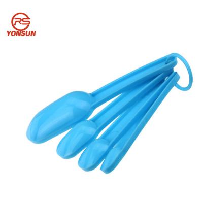 China 4pcs Viable Plastic Measuring Jugs Set Bakery Pastry Kitchen Powder Baking Tool Kit for sale