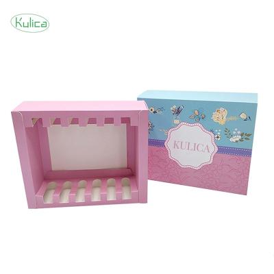 China KULICA Custom Cosmetic Packaging Boxes For Small Business Food Packaging Boxes Cosmetic Jewelry Drawer Shopping Box for sale