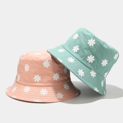 China Colorful Fashion Reversible Cotton Brim Wide Brim Adult Fisherman Hats For Women Cotton Design Your Own Custom for sale