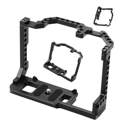 China High Quality Custom Machining Aluminum Hand Held Camera Cage Metal Cnc Camera Cage Metal Stabilizer Cage for sale