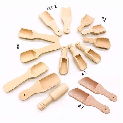 China Viable Natural Modern Kitchen Presents Sugar Spice Salt Measuring Scoop Tools Measure Coffee Beans for sale