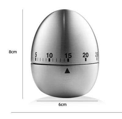 China Stored Egg and Apple Form Creative Kitchen Mechanical Timer 60 Minutes for sale