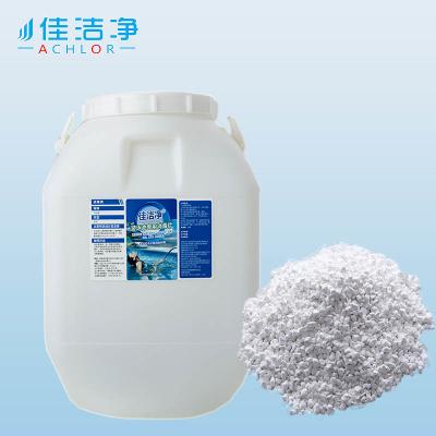 China Convenient Chlorine Pool Tablets Granular Powder Slow Dissolving Solid Form for sale