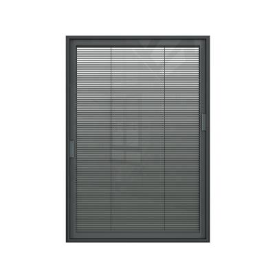 China Workshop Easy to install suitable for magnetic control single control louvers with inward opening windows for sale