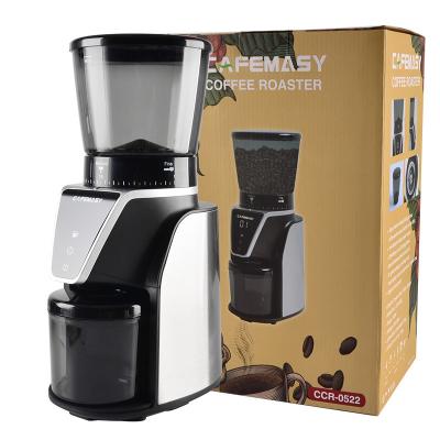 China timing & Quantitative Electric Coffee Miller Fully Automatic Grinding Italian Espresso Quantitative Pour Over Household Coffee Grinder Coffee Burners for sale