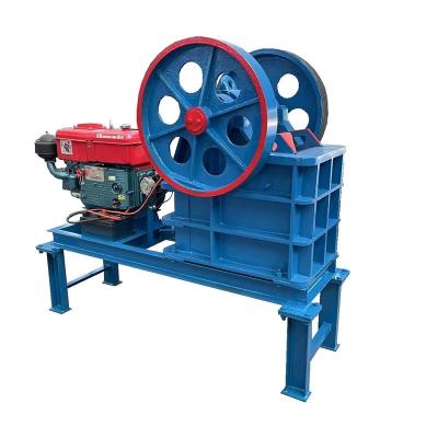 China Construction road mining plant supply small stone crusher basalt mobile diesel granite pe200x350 jaw crusher for sale