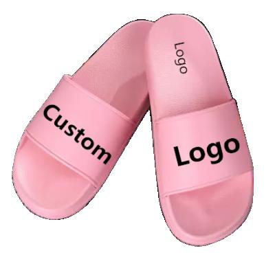 China New Size Big Size Massage Style Custom Logo Slips Outdoor Beach Slipper With Logo for sale