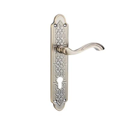 China Modern Modern Brushed Aluminum Nickel Door Handle Accessory , Door Handle Cover for sale