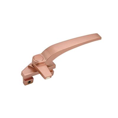 China Modern Casement Accessories Lock Removable Sliding Glass Windows Handles Aluminum Handle For Window for sale