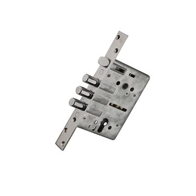 China Square Stainless Steel Bolt Latch Mortise Door Lock Thickened Body 856002 for sale