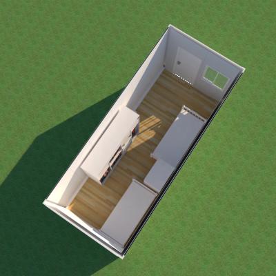 China Modern Professional Prefab Production Warehouse High Quality Luxury Container Rooms for sale