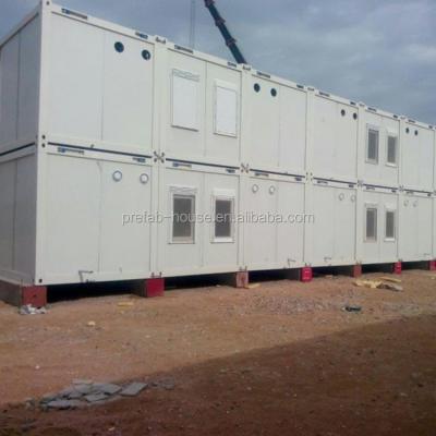 China Modern Prefab Collapsible Container Homes Luxury Movable Folding Building Container Homes for sale