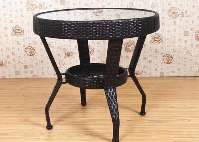 China Elegant Round Rattan Garden Table Outdoor or Indoor Taproom Furniture for sale