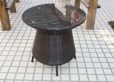 China Tabla redonda plástica robusta de la rota al aire libre o muebles interiores del café Anti-ULTRAVIOLETA en venta