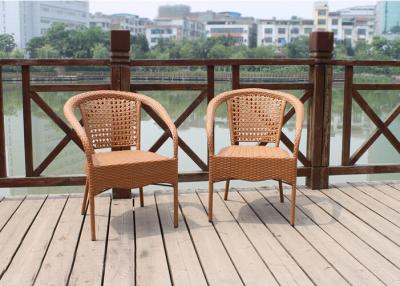 China Comfortable Mesh Back Rattan Garden Chairs for Balcony And Meeting Room for sale