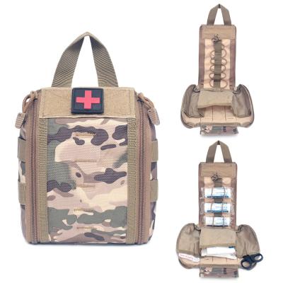 China Emergency First Responder Survival Molle Military First Aid Tactical Bag Outdoor Medical Waterproof Tactical Military Gear Bag For Army for sale