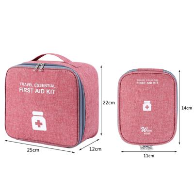 China Outdoor Survival Exquisite Technology Customized Colorful Outdoor Travel Emergency Small Bag Medical Bag First Aid Kit for sale