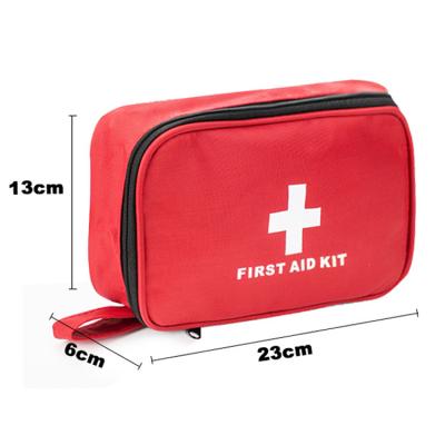 China Outdoor Survival Customizable Portable Red PPE First Aid Bag Emergency Out Of Door Sport Gift Promotion Home Use First Aid Kit for sale