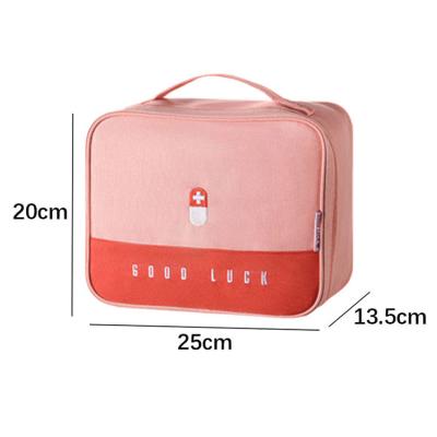 China Outdoor Survival Cloth Large Capacity Emergency Survival First Aid Medicine Kit Cabinet Storage Portable Pill Box For Home Camping for sale