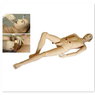 China Detailed Anatomy Structures Multifunctional Elderly Male And Life Size ADA Training Mannequins Medical Science Anatomical Model Human Model Human Female Caregiver for sale