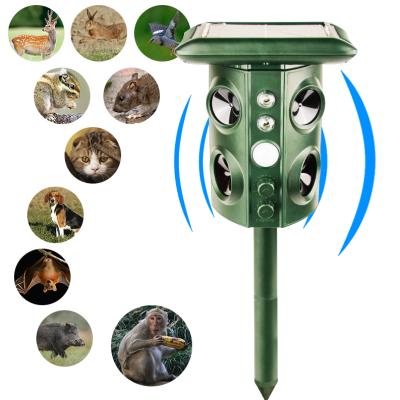 China 2021 Amazon Solar Wild Animal Repellence Viable Product Ultrasonic Electronic Fire Fighting Reflector Pest Organizers Bestsellers for sale