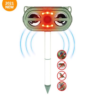 China 2021 New Product New Product Ultrasonic Reflector Pig Components Dog Cat Cat Reflector Outdoor Garden Odents Drive Away Pet Reflector for sale