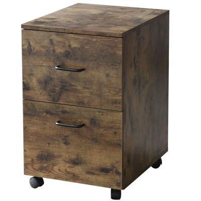 China (Height)Adjustable Office Filing Cabinet Movable Three Drawer Office Cabinet Wood Office Cabinet With Door for sale