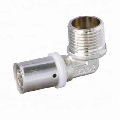 China PRESS FITTING, PIPE FITTING, MALE ELBOW equal for sale