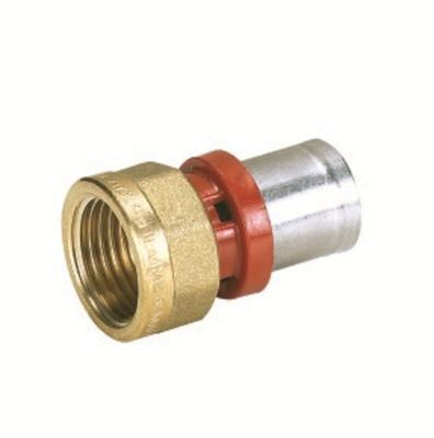 China TH PRESS FITTING, HOSE FITTING, FEMALE CONNECTOR STRAIGHT equal for sale