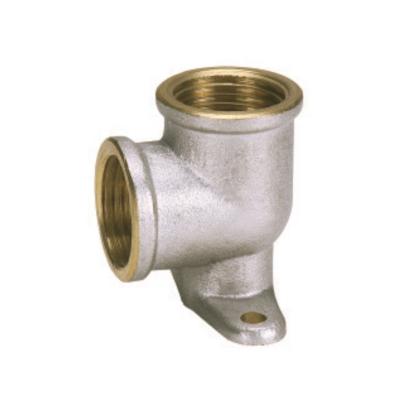 China Brass Elbow, Elbow Fitting, Wall Plated Elbow Equal for sale