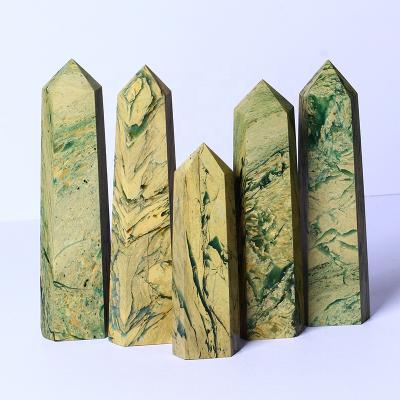 China Europe Natural Healing Wholesale Crystal Stones Raw Gemstone Healing Polished Wand Phoenix Onyx Tower Opens Quartz Points For De for sale