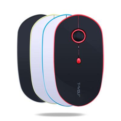 China Mini Thunder Wolf Q9 2.4GH Wireless Mute Mouse Notebook Business Office Mouse for sale