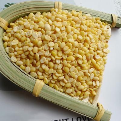 China Dried split skinless green peeled mung beans for sale for sale