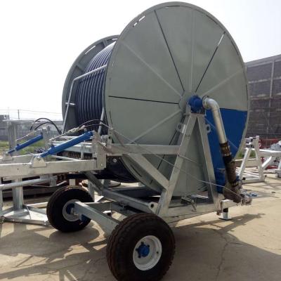 China Farms Water New Type Turbine Irrigation System Rain Gun Hose Reel Farm Irrigation System in Low Cost for sale