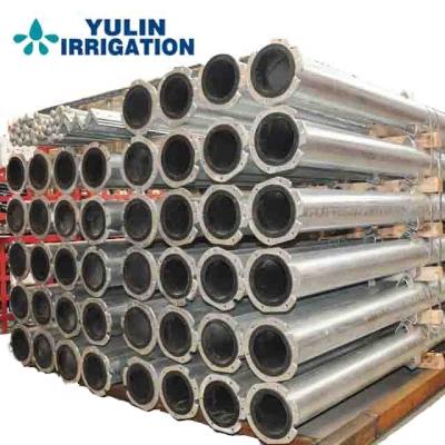 China Hot Galvanization 203mm Anti-Corrosion Rubber Lined Hose Used For Central Pivot Irrigation System for sale