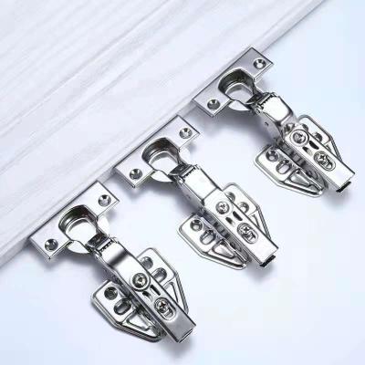 China Hydraulic Buffer 35mm Cup Furniture Hardware Door Hinges Soft Closing Hidden Hydraulic Furniture Hinges for sale