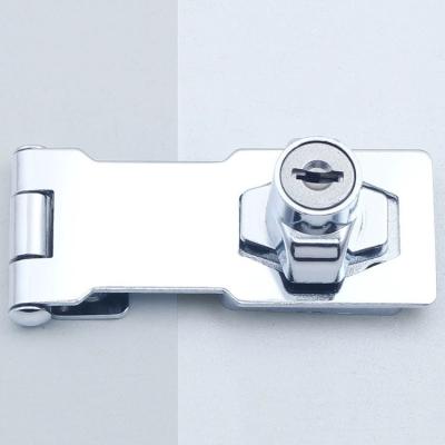 China Cabinet Door Wide Application 90 180 Degree With Locking Cylinder Letterbox Drawer Filing Cabinet Iron Cabinet Lock Plate for sale