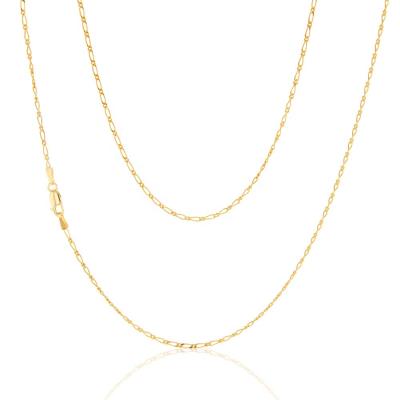 China High Quality Hip Hop Romantic Gorgeous Style 925 Sterling Silver 50cm Figaro Chain for sale