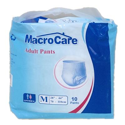 China Cheap Disposable Adult Diapers Printed Macro Panty Care Free Samples New for sale