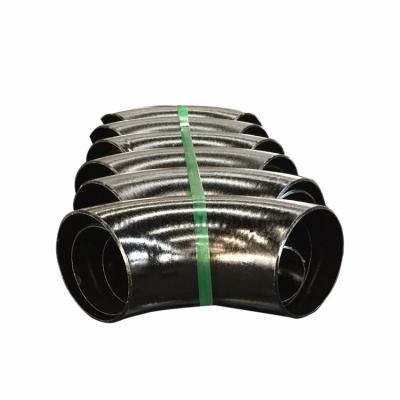 China Pipe Lines Connect 90 Degree Elbow JIS B2311 SGP Carbon Steel Pipe Fitting for sale