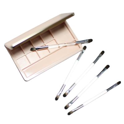 China Direct Selling Eyeshadow Makeup Brush Double Eyebrow Lip Brush Applicator Makeup for sale