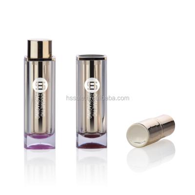 China Personal Care New Arrival Gold Luxury Embedded Style Lipstick Empty Lipstick Tube for sale