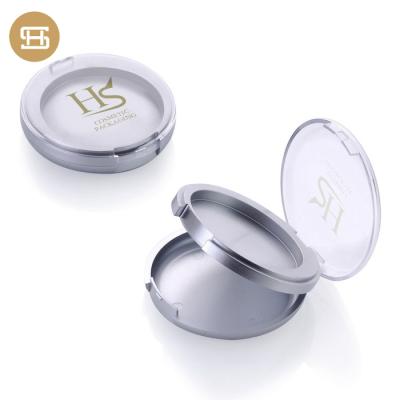 China High Quality Customizable Low Price Cosmetic Empty Double Layer Compact Logo Powder Box With Mirror Base Compact Box for sale