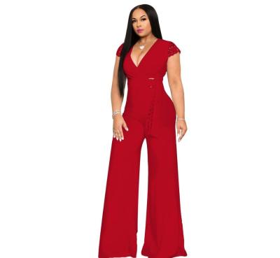 China Hottest design amazon women clothing anti-static african ladies sexy jumpsuits for sale