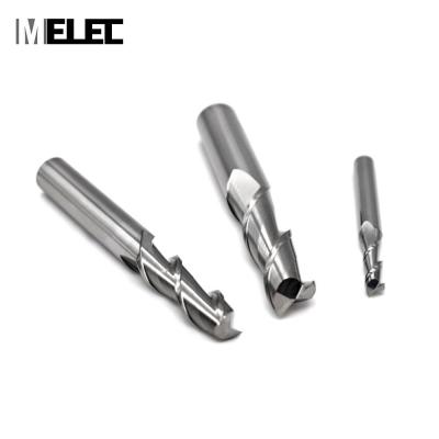 China D20*45*D20*100mm Combo Milling Aluminum Carbide hrc55 Process MELEC Cnc Solid Flutes Aluminum 2 Material Customized Flat Square Cutter for sale