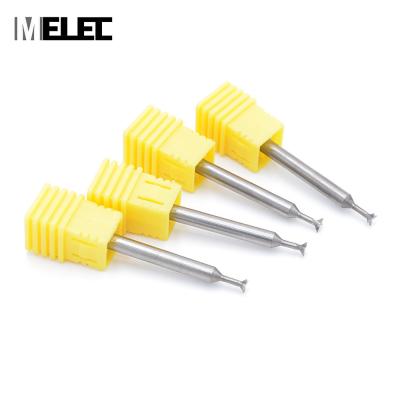 China CNC Steel Process MELEC Tungsten Material CNC Steel Cutting Tools D5-12mm L60-75mm 45/60 Degree L-flute Cutters End Mills for sale