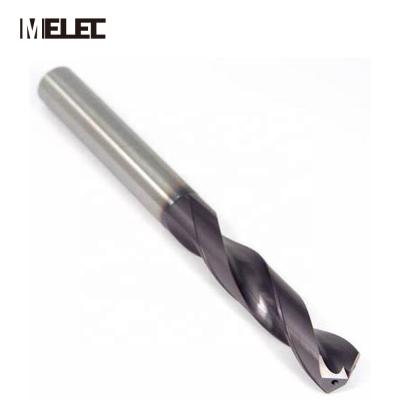 China MELEC CNC Process Customized Cooling Drill Bit 12mm Steel Inner Hole Tungsten 3mm 6mm Coolant Carbide For Metal for sale