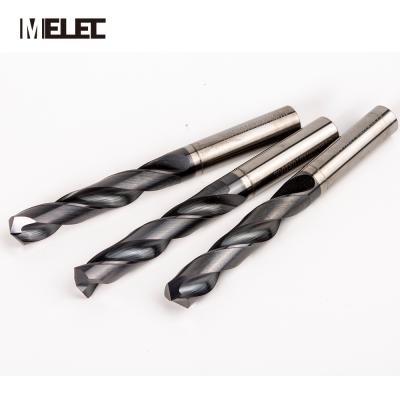 China CNC Process MELEC Drilling Tools Size D10-50H-D10-100L Millimeter Steel Carbide Steel Material Customized External Cooling Drill for sale