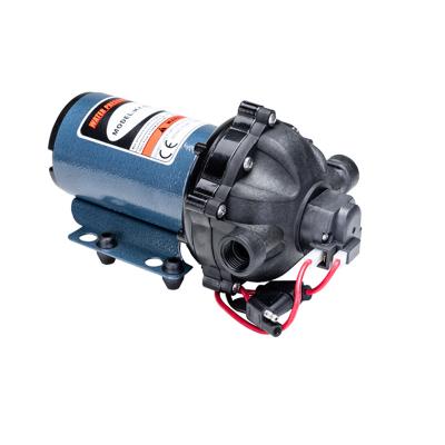 China Automotive LifeSRC Diaphragm Pump - 12V DC, 5.5 GPM, 60 PSI with HEAVY-DUTY GAUGE SWITCH for sale