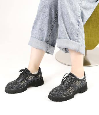 China Wholesale High Quality Anti-skid Diamond Jewelry Flat Women Ladies Cheap Shoes Casual Sneakers for sale